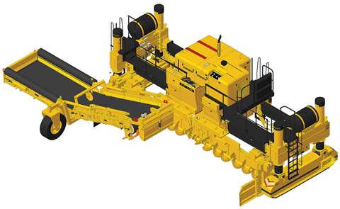 GOMACO's 460 slipform paver