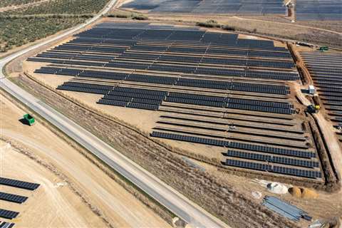 Solar photovoltaic farm