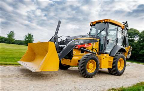 John Deere 310X-Tier E-Power backhoe 