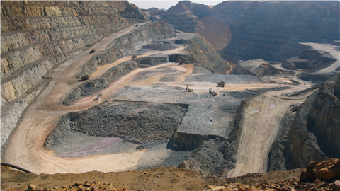 Minas de Riotinto mining site in Spain