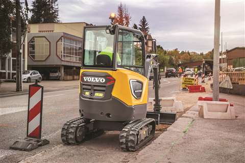 Volvo CE machine