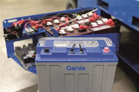 Genie's lithium-ion battery pack