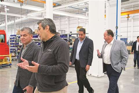 Skyjack Mexico plant tour