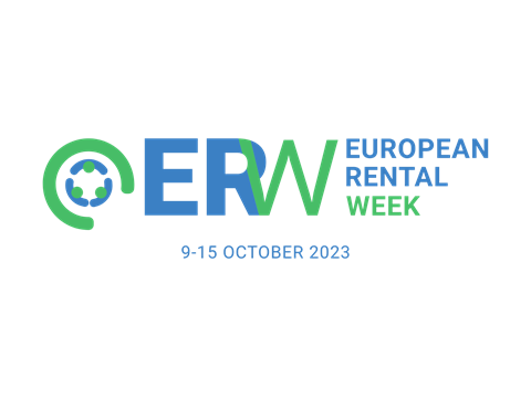 Logo for the European Rental Week
