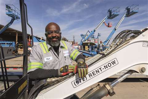 A Sitepro employee at one of the company’s 16 locations. The company operates an ESOP stock ownership programme.