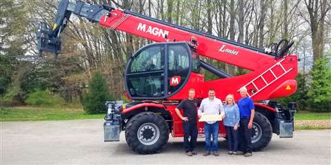 magni, magni telehandler, lonici rental group, rotating telehandlers