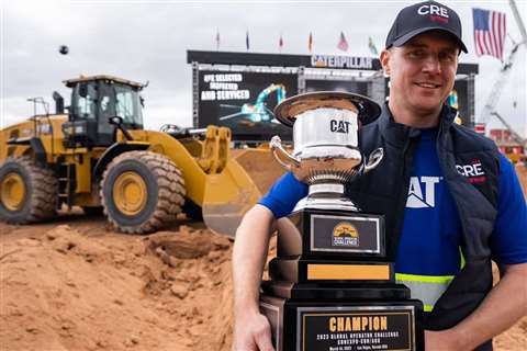 Caterpillar awards winner of Global Operator Challenge