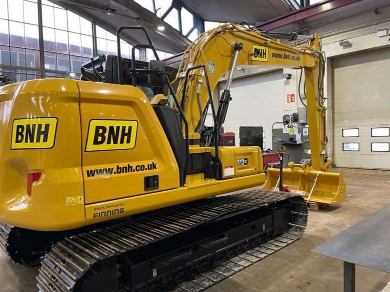 First Cat 313 GC excavator delivered to UK rental firm KHL Group