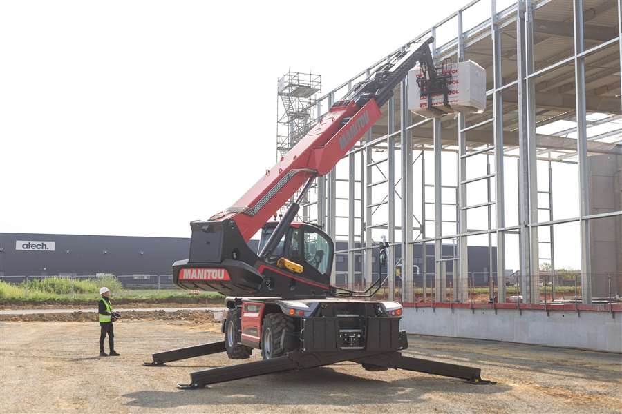 Rotating telehandlers: A natural addition to your rental fleet ...