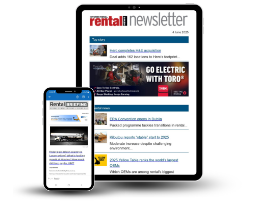 International Rental News newsletter
