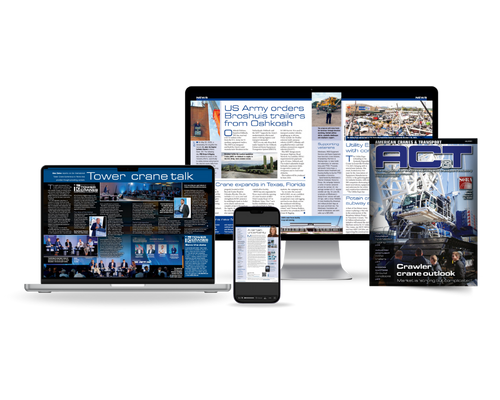Subscribe to American Cranes & Transport magazine