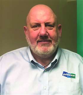 Alan Clark, Asset Manager at Doosan Industrial Vehicle UK