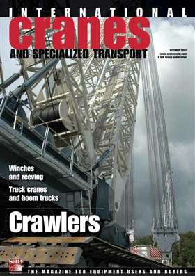 International Cranes &amp; Specialized Transport, Volume 16, Number 1, October 2007