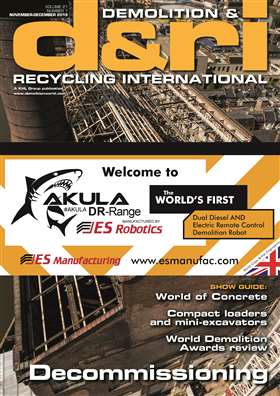 Demolition & Recycling International November-December 2019 1 with bellyband