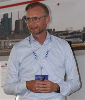 Soren Jensen, event co-host, Trackunit. EliminateDowntime