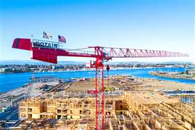 Potain red bigge 1 at 3 to 2