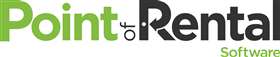 Point of Rental Horizontal full colour logo