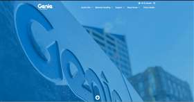 Genielift dot com homepage