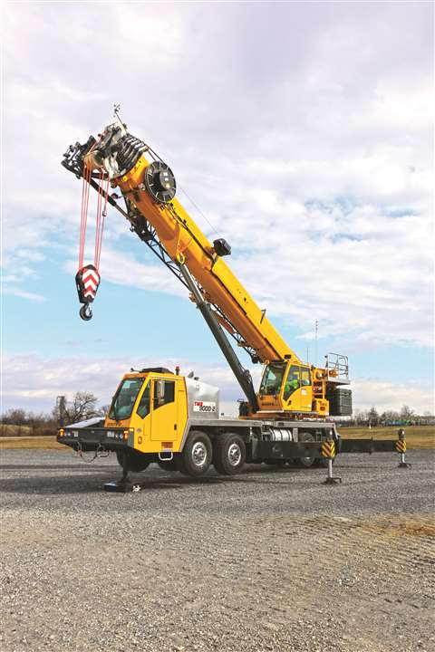 Manitowoc truck crane