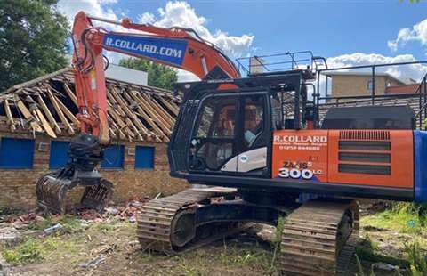 R Collard demolition contractor, excavator