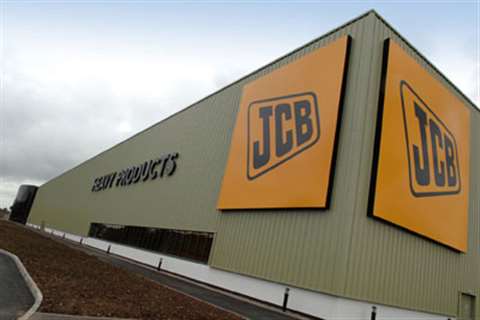JCB's new excavator factory in the UK.