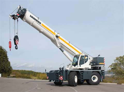 Liebherr rough terrain crane type lrt 1090 2.1