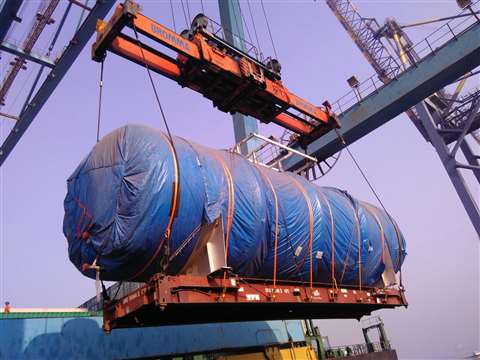 A 45 tonne cargo was transported by FLS-KAA from Faridabad in India to Kirkuk, Iraq