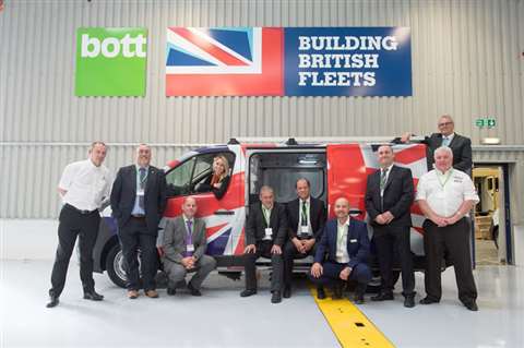 Penny Hydraulics and Bott partners at the event 
