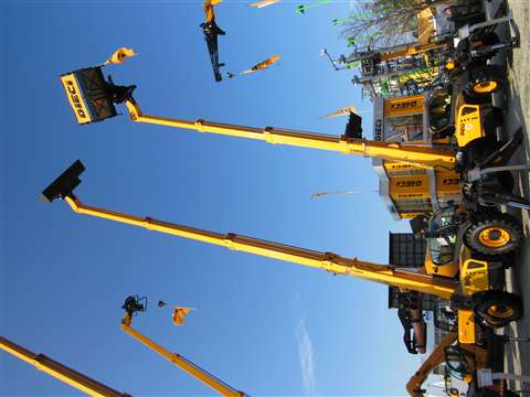 Dieci United States showed its new i 12.56 at Bauma.