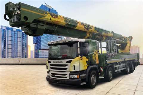 Palfinger Platforms Jumbo NX class P 750. 
