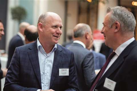 Paul van Gelder in at the November 2019 World Crane and Transport Summit in Amsterdam, Netherlands