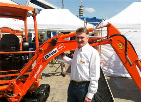 Boels Rental's regional manager for Italy, Tarcisio Sciocco