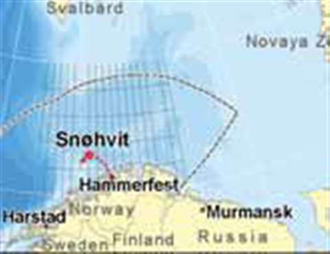 Harsh weather conditions are a primary plant chartacteristic of the LNG plant's remote northern loca