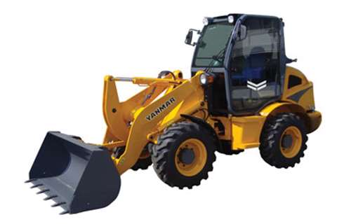 One of the Yanmar-branded wheeled loaders manufactured by Venieri
