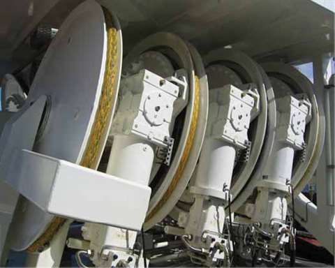 BOB (Braid Optimised for Bending) rope from Puget Sound Rope being used on the Odim CTCU winch syste