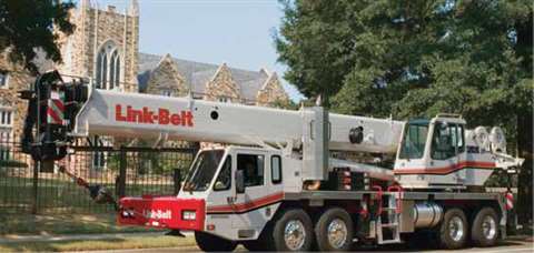 Increased manoeuvrability is the aim of most truck crane manufactures. And Link Belt's HTC-8675 Seri