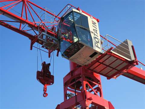 “Tower crane rental rates continue to trend upward,†said Clay Thoreson, general manager of ALLâ