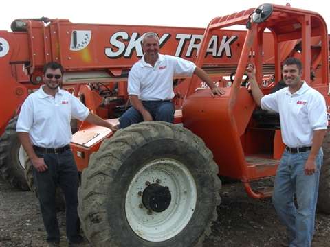From left to right: Steven Koontz, Jim Koontz and Matt Koontz