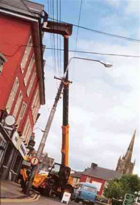 The problem: it is all to common to see telehandlers being used 'inappropriately' to provide an acce