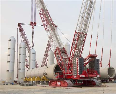 Integrated Logistics Company has taken delivery of an array of new cranes including the Demag CC 380