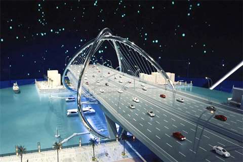 New Dubai bridge