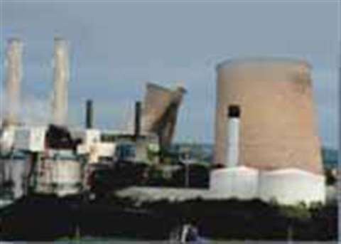 Both sets of charges have been fired and the two towers are both on the way down