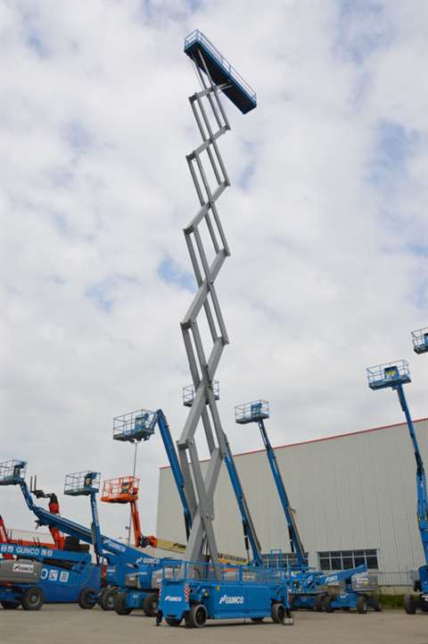 Gunco’s second 33m Holland Lift HL-330E14, part of its Special Equipment division. 