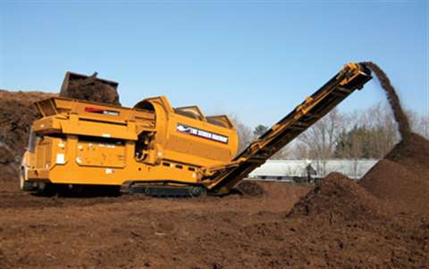 The new 612T tracked trommel from Screen Machine has a trommel area of 21 square meters