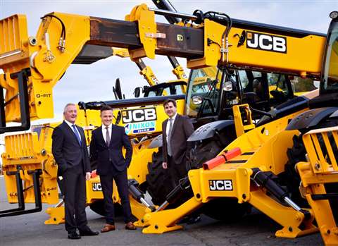 Nixon Hire orders more than 160 JCB Loadall telescopic handlers