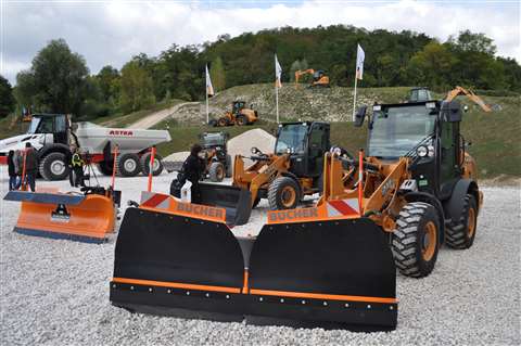 Launch of the Case F Series, near Paris 