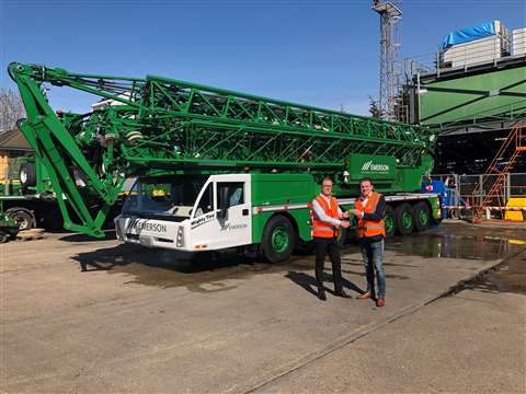 Spierings SK1265-AT6 for Emerson Crane Hire