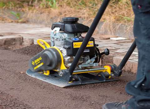 Bomag's new BVP 10/30 single direction plate compactor will be launched at ConExpo
