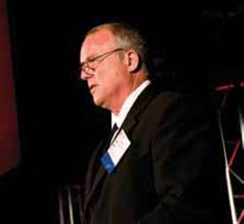 Before ending his term as SC&amp;RA president, John Ward presented a number of awards to members