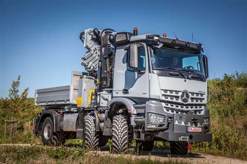 Mercedes-Benz Arocs 4151 AK 6x6 custom built by Paul Nutzfahrzeuge in Germany